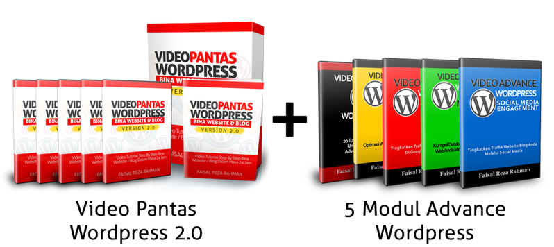 Video Pantas Wordpress 2.0 + 5 Modul Advance Wordpress